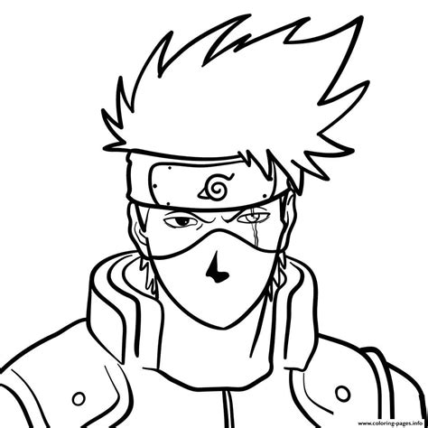 naruto coloring pages|kakashi printable coloring pages.